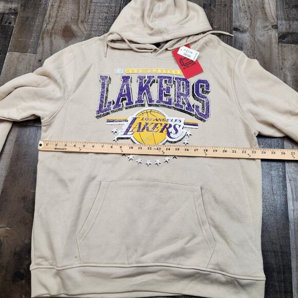 Mens LA Lakers size XL Ultra Game NBA Pullover Hoodie Hooded Sweatshirt - Picture 6 of 10